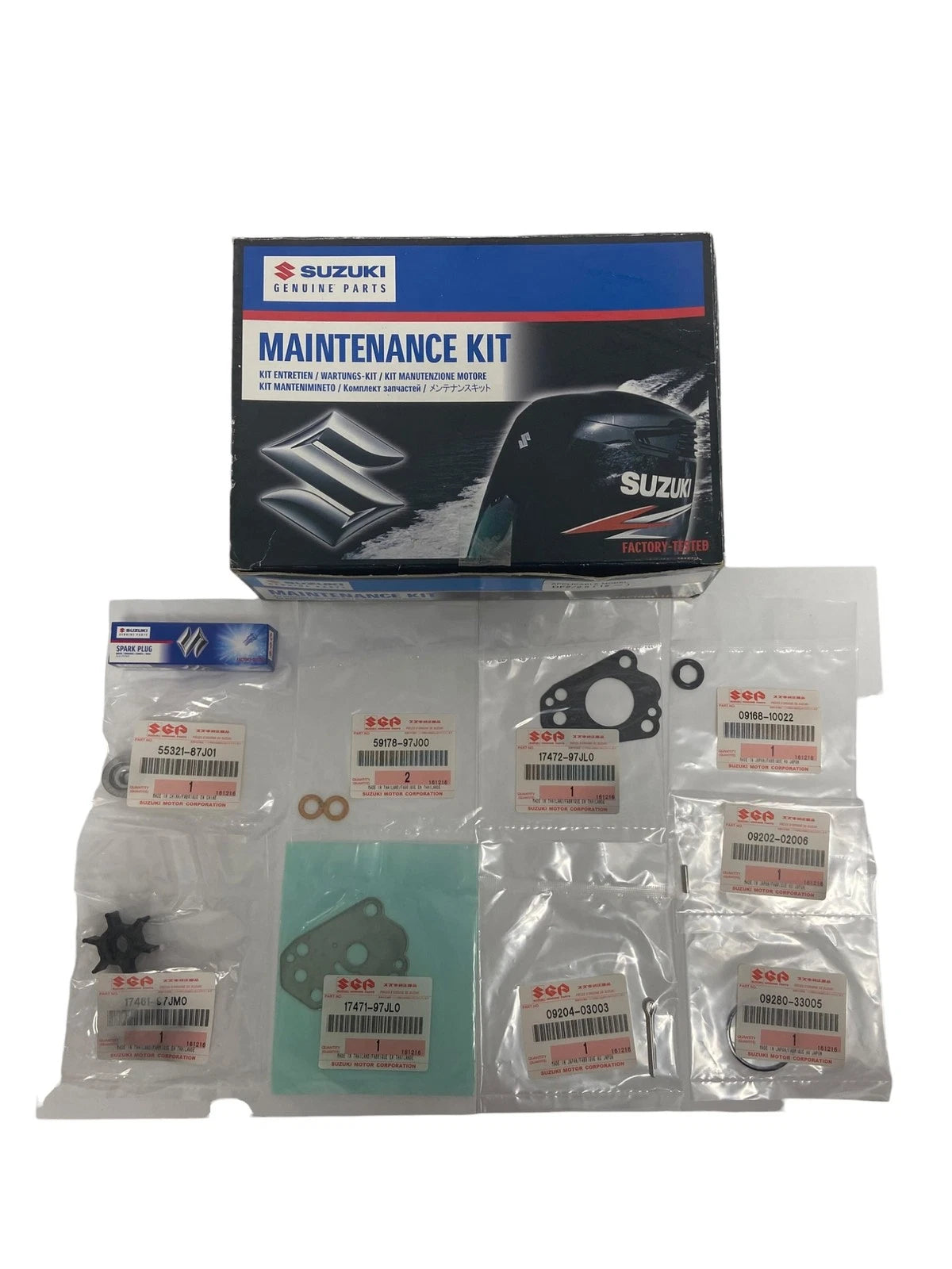 Suzuki 17400-97810, Maintenance Kit Assembly DF2/2.5 ('12~) OEM