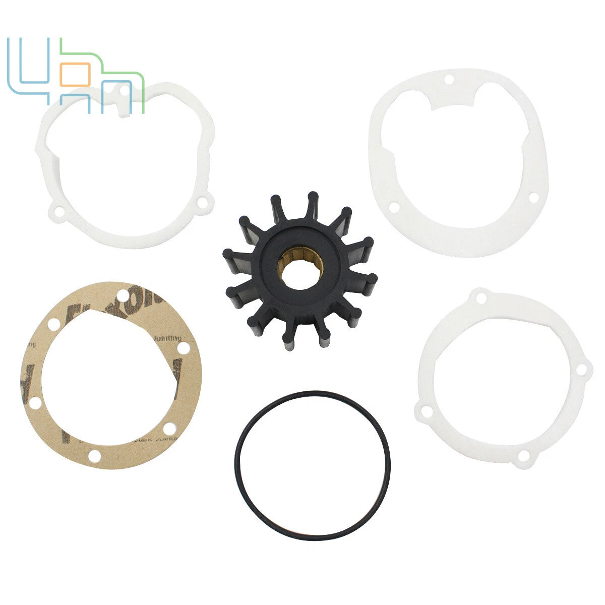 Water Pump Impeller for Jabsco 1210-0001 Johnson 09-1027B Onan 132-0162 08211201