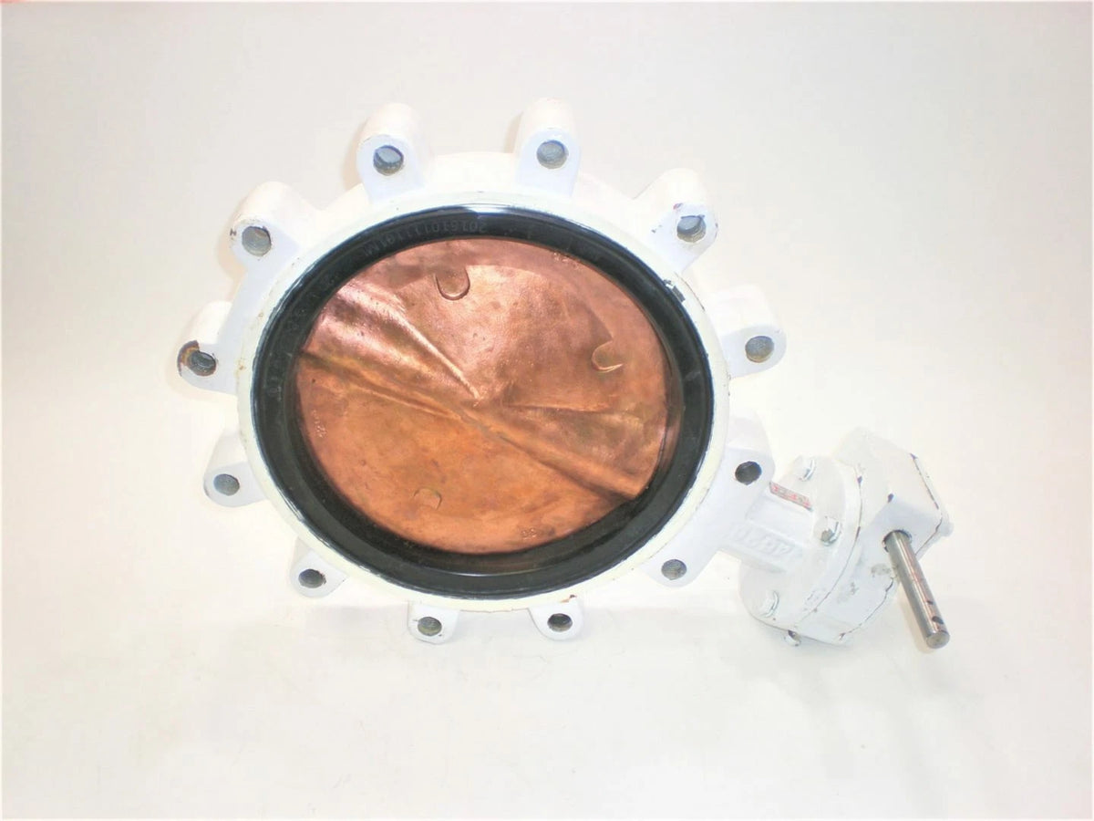 Bray 12" White Iron Cast Butterfly Valve 20-1200-92801- 560 + 04-030011202-0 01