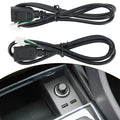 2*- 4Pin&6Pin Connector USB Extension Cable Adapter For-Android Car Radio