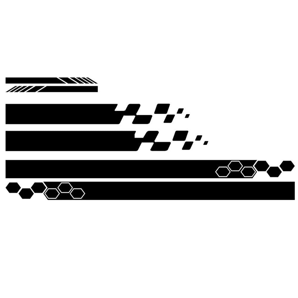 Make a Bold Impression with Racing Sports Decals for Your Car Pack of 5