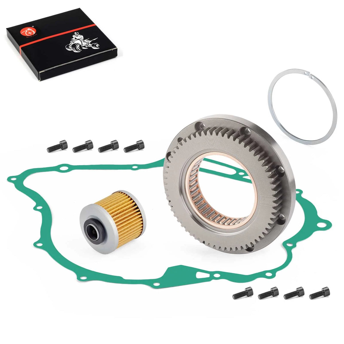 Starter Gear One Way Clutch Kit for Yamaha V Star 1100 (2000–2009)