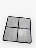 Jim Black 595-1616-SCN-09, Hatch Screen / Vent, 16in X 16in, Black, OEM