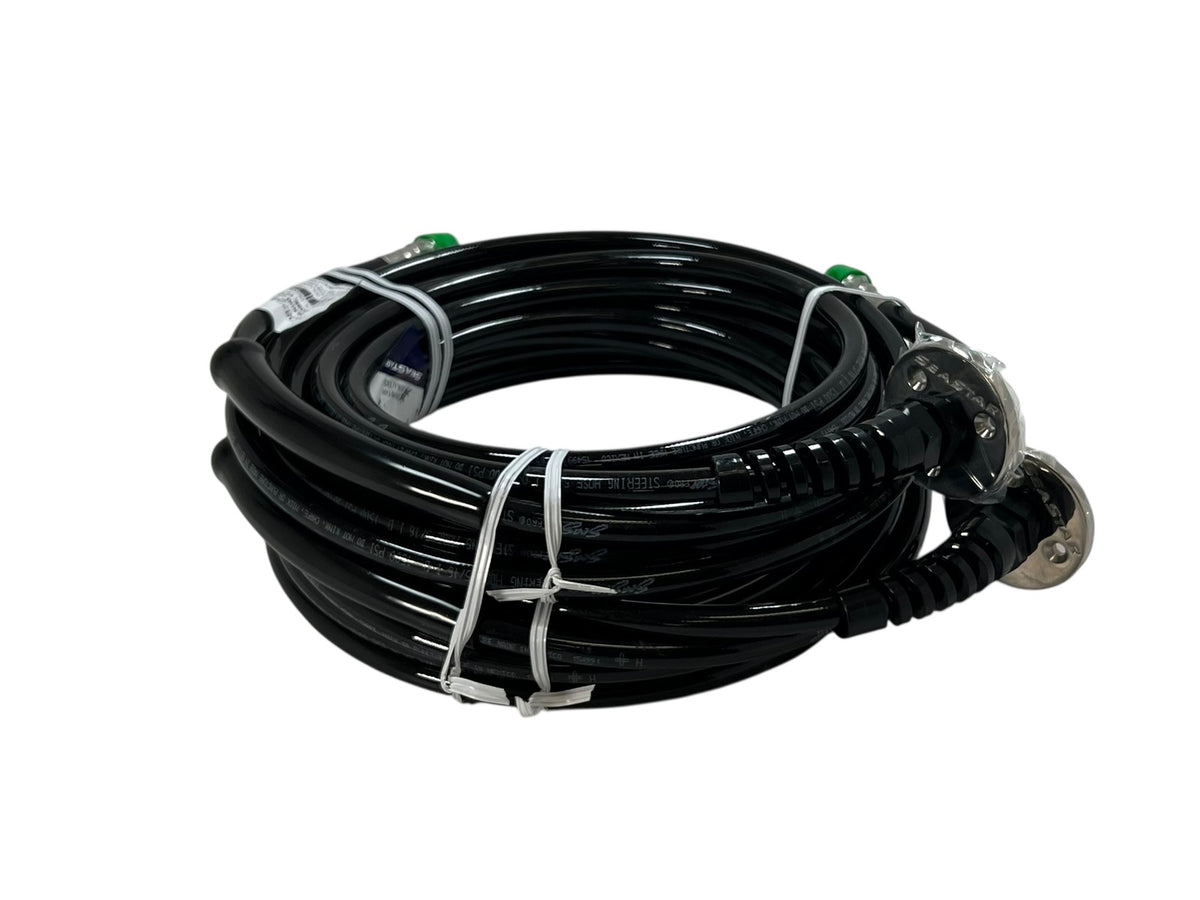 Seastar Solutions HO8724, Pro Single Bulkhead, 2 X 24FT Hose, SS, , OEM