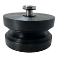 Azimut Boats Black Anchor Bow Roller Assembly 6'' X 3 1/4''
