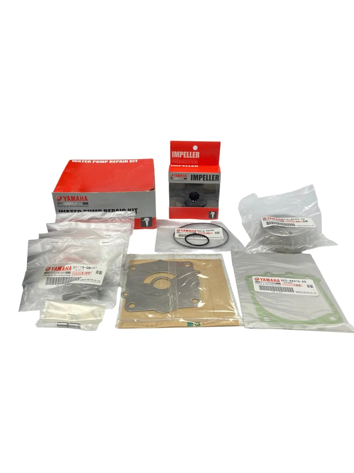 Yamaha 68V-W0078-01, Water Pump Repair Kit, Missing Key Woodruff, OEM