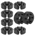8 PCS 16mm Spring Travel Limiters 6 Position Adjustable for Front or Rear Use