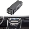 1pc 12V Button Switch Car A/C System Switch Black Push Press Replace Parts