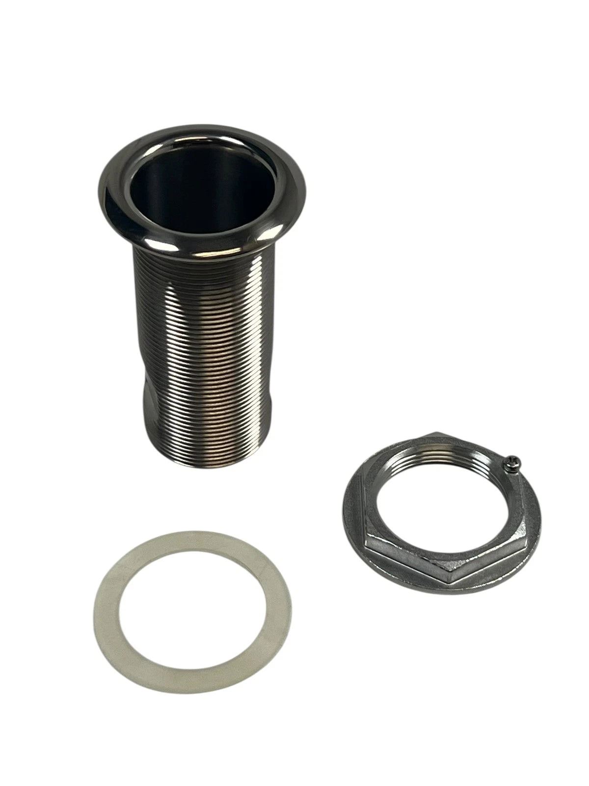 Gemlux TH-150-425-TI, Forged Titanium Thru Hull, 1.5in NPT, L 4.25in with Nut