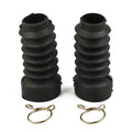 Motorcycle Rubber Front Fork Gaiters Dust Cover Gaitors Boots for Motorbike.