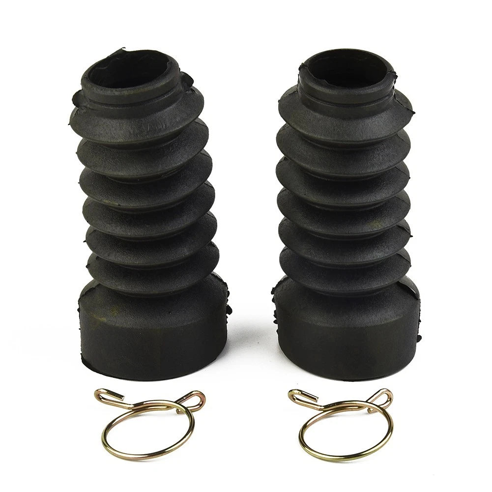 Motorcycle Rubber Front Fork Gaiters Dust Cover Gaitors Boots for Motorbike.