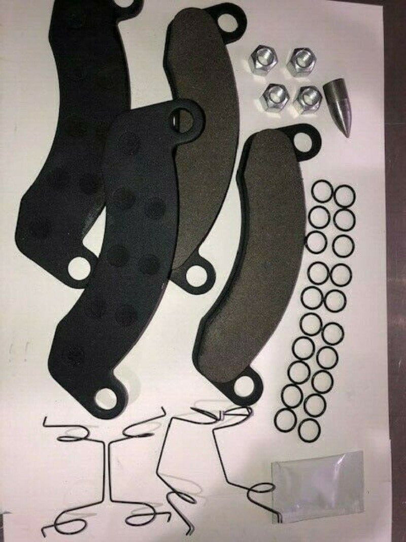 K71-180-00 Brake Pad Kit for Dexter 10-12K Axle Includes 4 Pads & Hardware