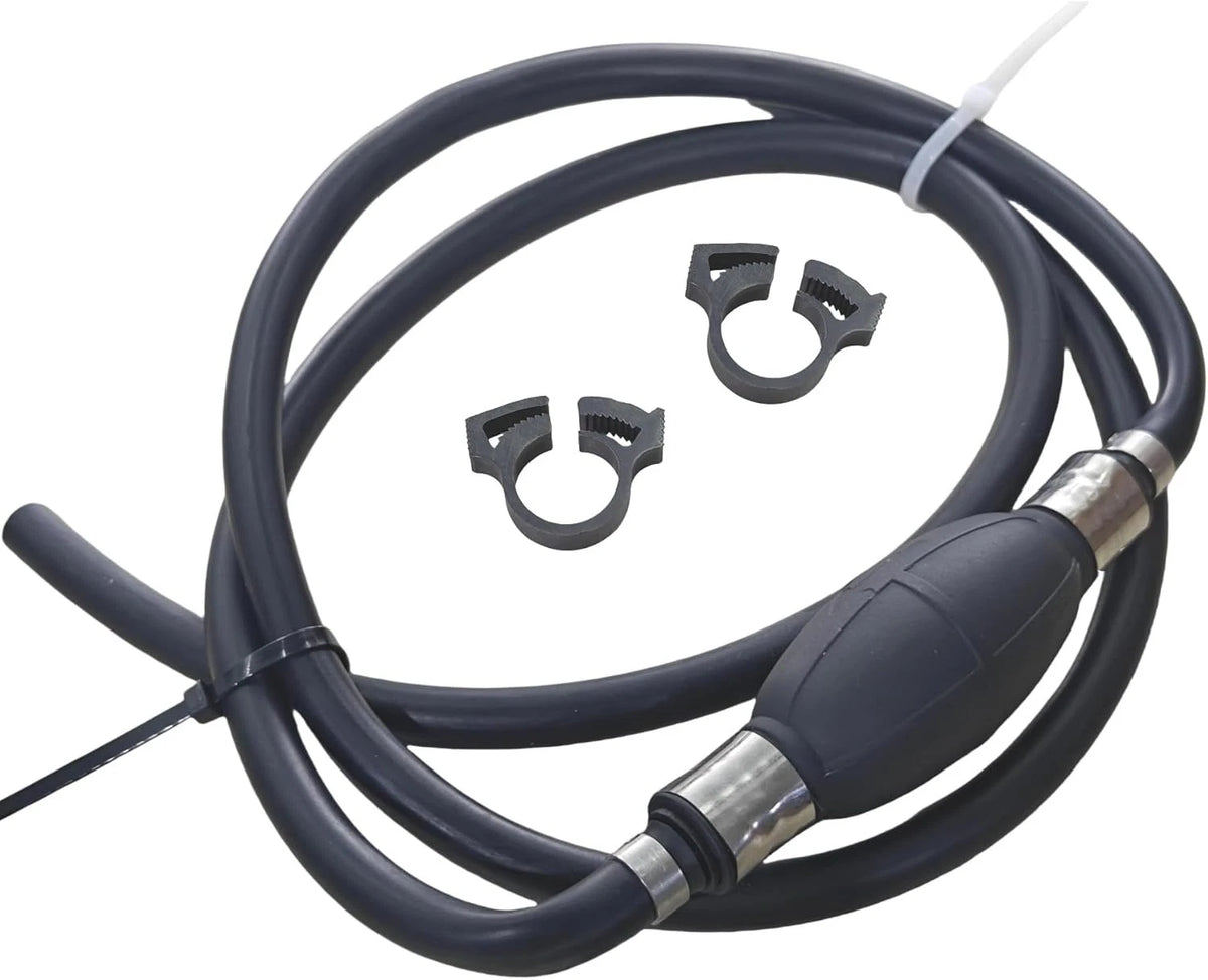 5/16" 8MM Marine Outboard Boat Motor Fuel/Gas Hose Line Assembly with Primer Bulb