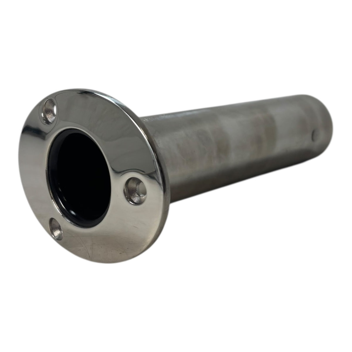 GemLux 315500, Coastal Stainless Steel Rod Holder 0 Degree with Removable Drain