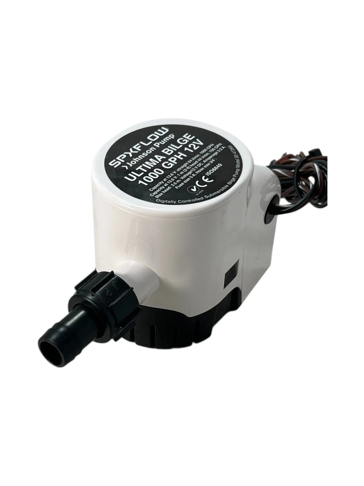 Johnson Pump, SPX Flow Ultima Bilge Pump, 1000GPH, 12V, , (no Attachments)
