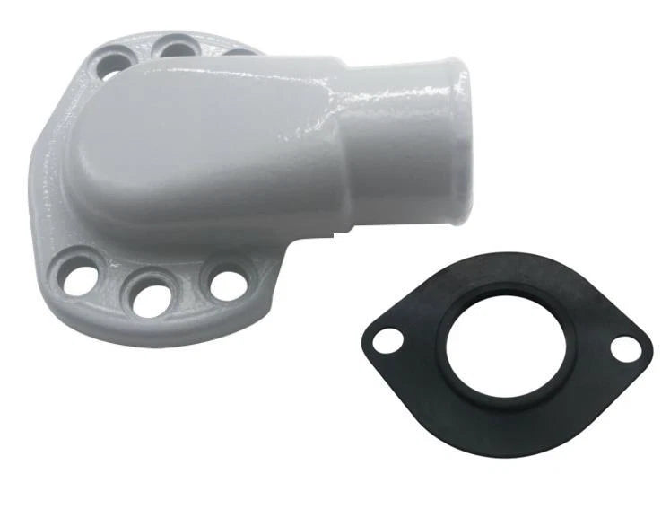 Water Intake Hose Connector & Gasket for Volvo Penta Rplcs 832846 814356 18-2778