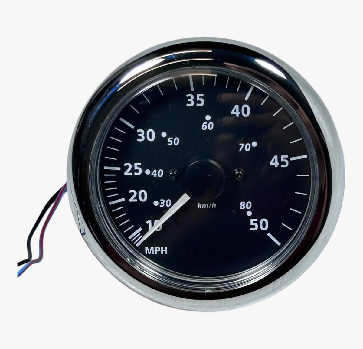 VDO Marine 1242101010000, 0-50 Mph Speedometer Gauge 10V / 16V