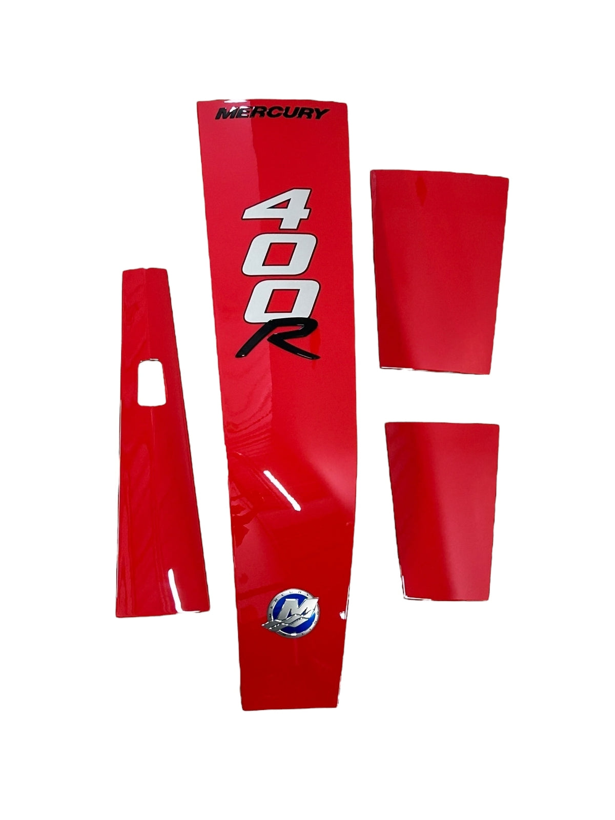 Mercury Marine 8M8047100, 400R Red Cowling Accent Panel & Decal Kit
