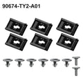 Upgraded Performance 90674TY2A01 Lower Engine Cover Pin Screw Set 14Pcs