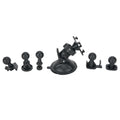 Driving Recorder Bracket 6 * Adapters Black Color Easy Install and Removal