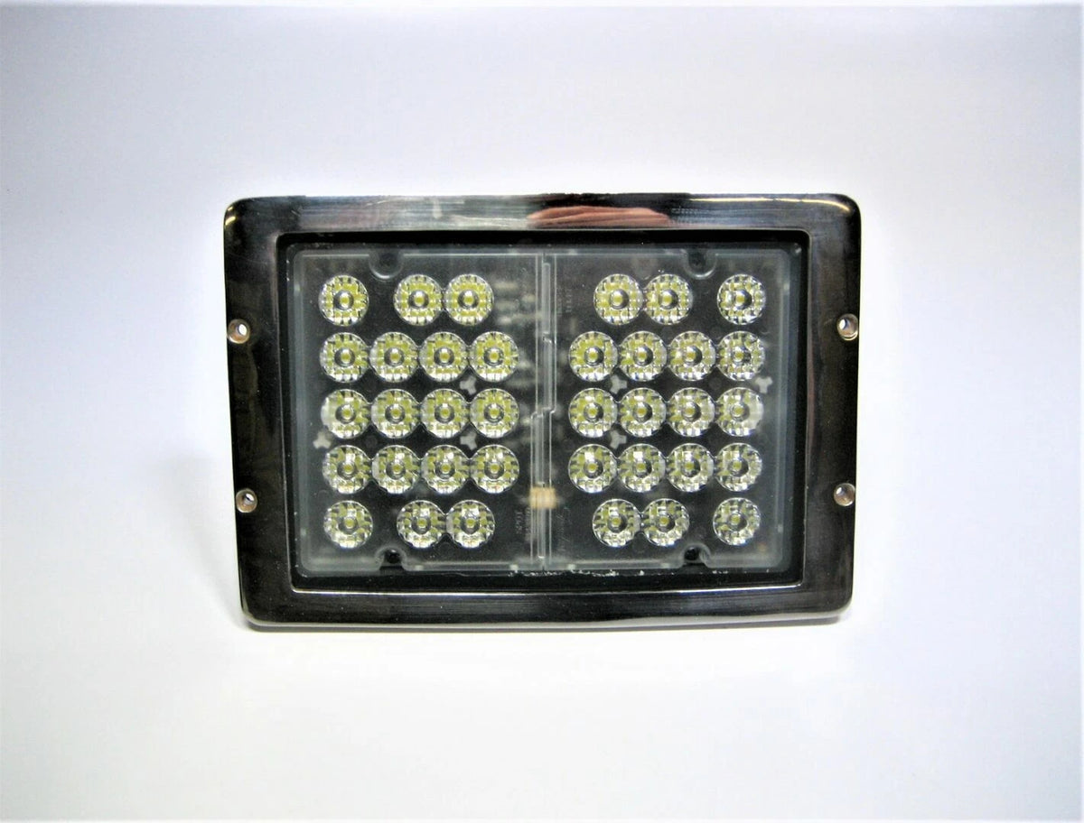 J.W. Speaker Model 522 Marine 24V 9-1/2" X 6-3/4" LED Flood/Work Light *TESTED*