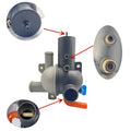 Water Distribution Housing with Air Hose Raw Water Cooled MER 863631T1