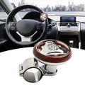 Steering Wheel Booster Anti-Slip Assister Car Electroplating Knob Ball