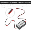 Say Goodbye to Interference with for Car Rear View Camera 12V Power Filter
