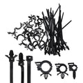 Engine Bay Car Wire Routing Clips Extension Wires Pieces Kit S Cable Zip Tie