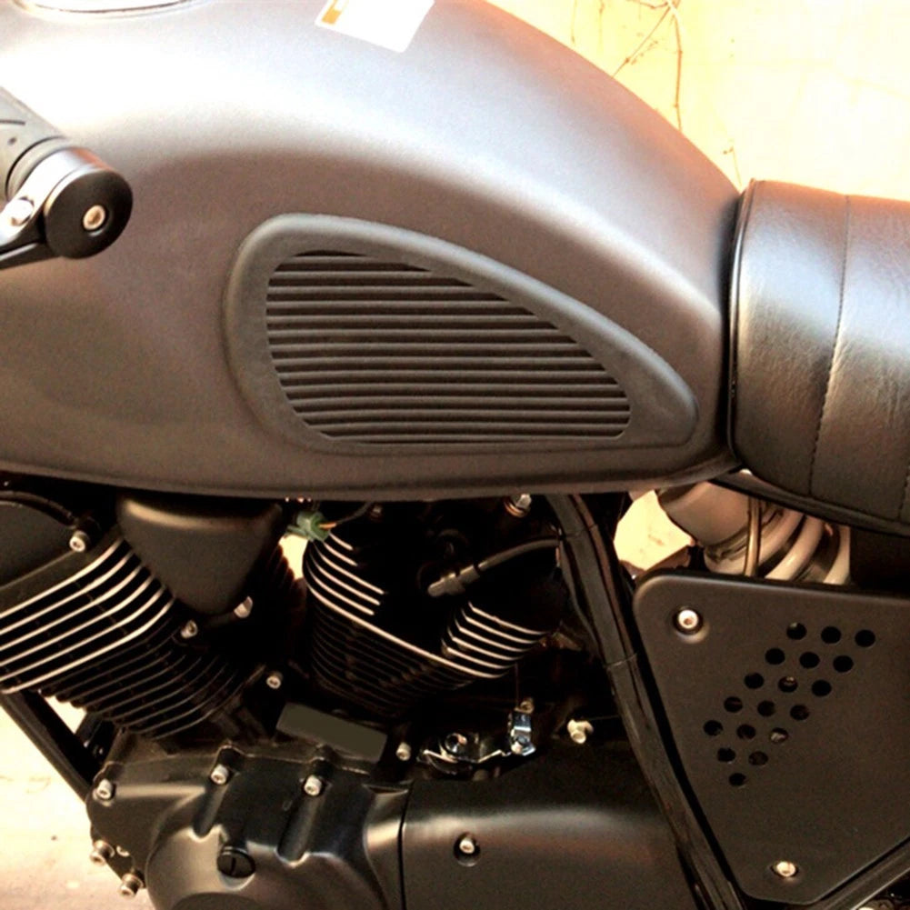Easy Install Traction Pads for Motorcycle Fuel Tanks in Various Colors