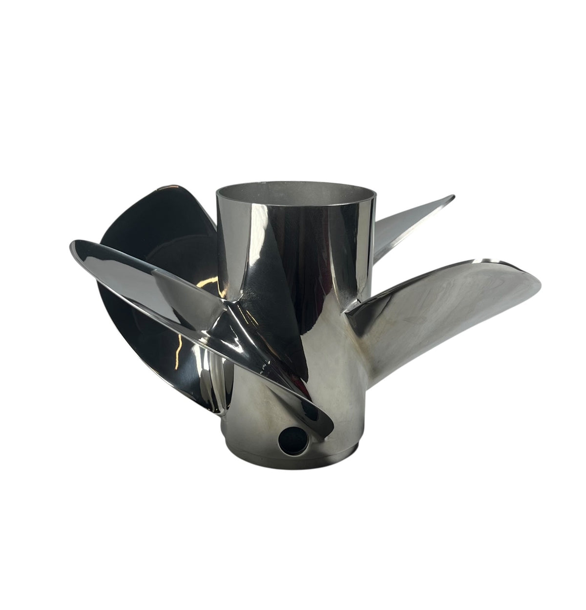Mercury 4 X 14.6 X 19.5P LH, Rev 4 XP Pro Finish, SS Propeller, , OEM