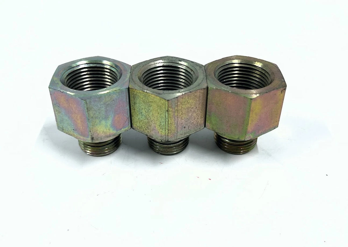 Parker Racor 10-3/4 F5OG-S, Female Adapter, Steel, 3 Pack