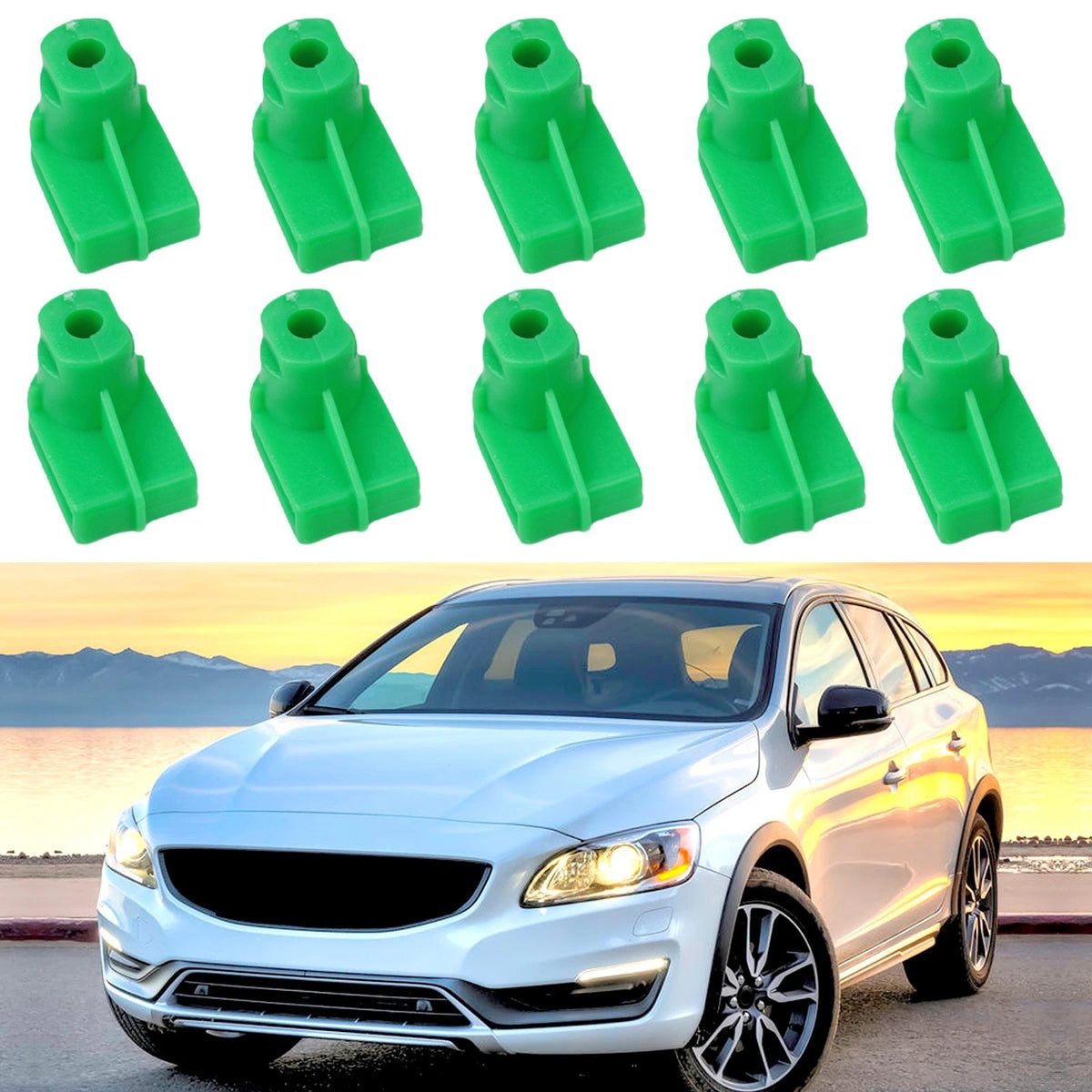 High Quality Replacement Rear Bumper Trim Fastener Clips for Volvo Vehicles