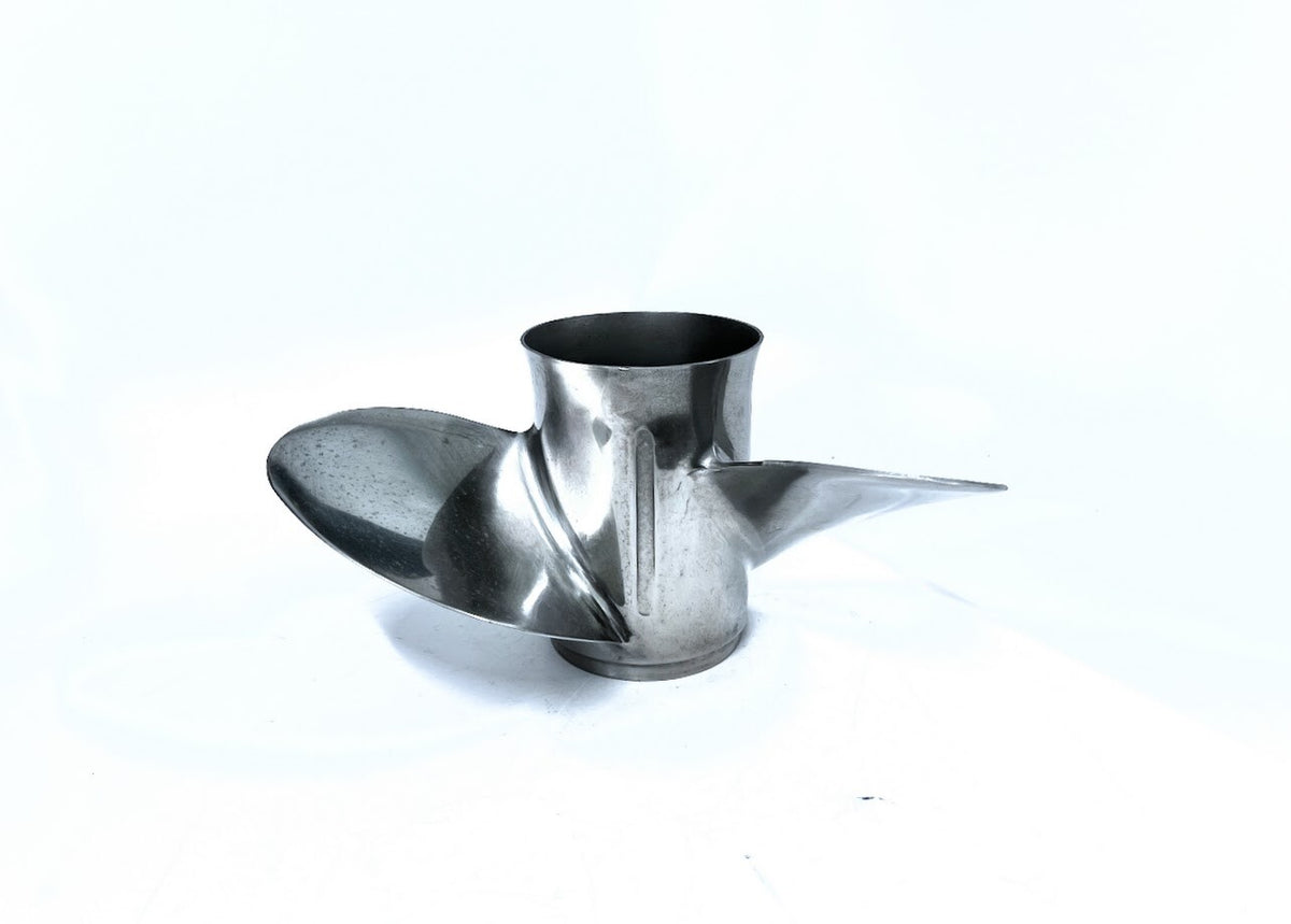 Mercury Quicksilver, 3 X 14 1/2 X 17L, Stainless Steel Propeller, QS5053X