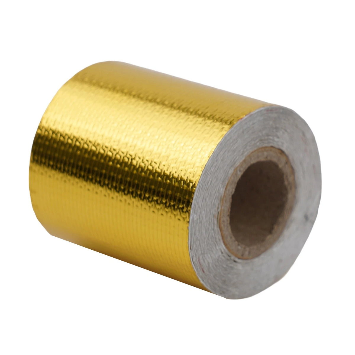 Stylish and Functional Golden Heat Shield Wrap Tape for Car Exhaust Tube 5m