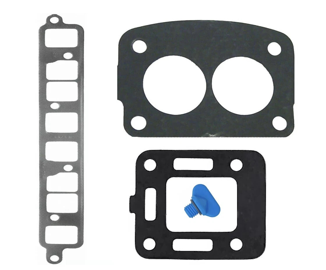 For Mercruiser 4Cyl 140 GM 181CID Exhaust Manifold Gasket Kit 27-64692 18-0356