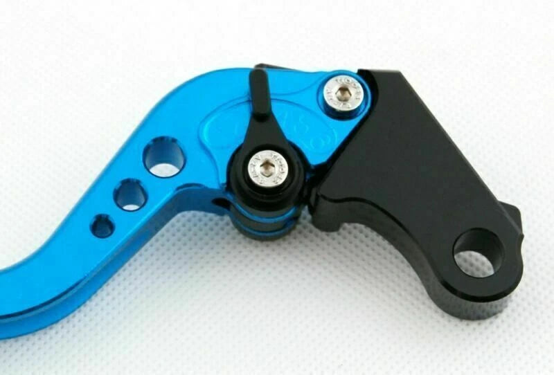 Long Clutch Levers for Yamaha FJR 1300 (2004–2014), XJR 1300 (2004–2013), SUPERTENERE, Blue T9