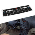 Climate Control Decals Practical Use Push Button Type Reflected Illumination