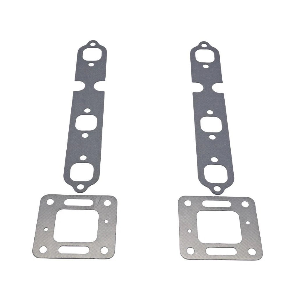 Mercruiser Exhaust Manifold Gasket Kit Fit 4.3L V6 8M0215011 27-41813 2 Each