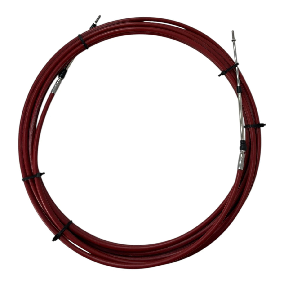 Morse Controls 33C Supreme Red Jacket 28FT Throttle Cable, 301947-003-033 6.0