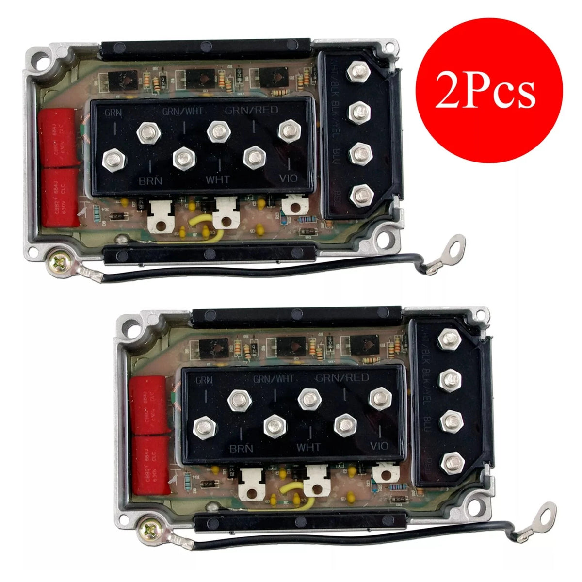 2pcs Mercury 3 & 6 Cyl Switch Box CDI Power Pack 50- 275 HP V-150 XR4 332-7778A