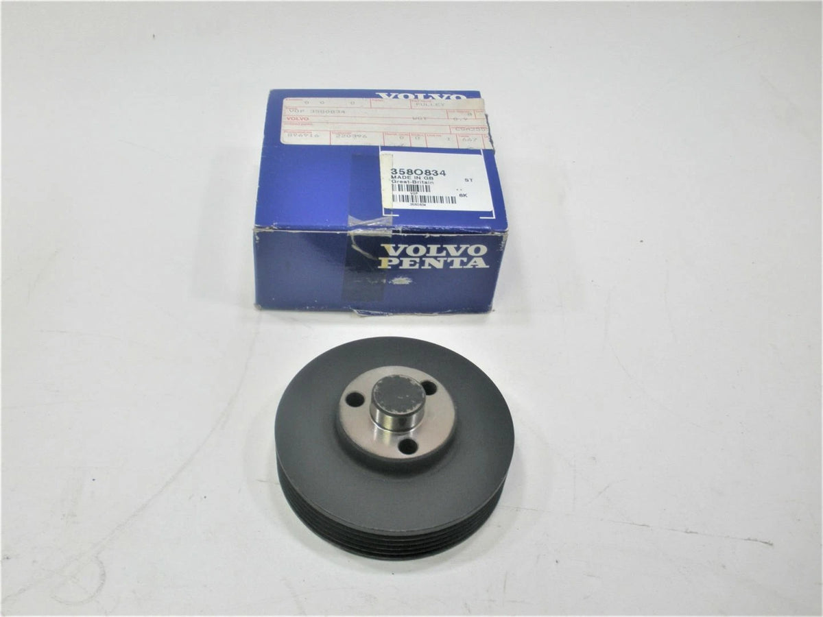 Volvo Penta 3580834 OEM ~ Marine MD / TMD Diesel Engine Water Pump Pulley