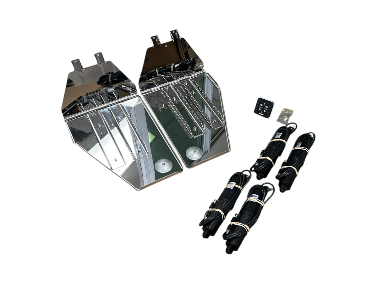Lectrotab Heavy Duty Racing Trim Tab Kit 20" X 14", 2 Tabs, 4 Actuators, 1 SLC
