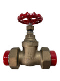 Milwaukee Gate Valve 1 1/4" with Union End, Bronze, (803-1385714) OEM