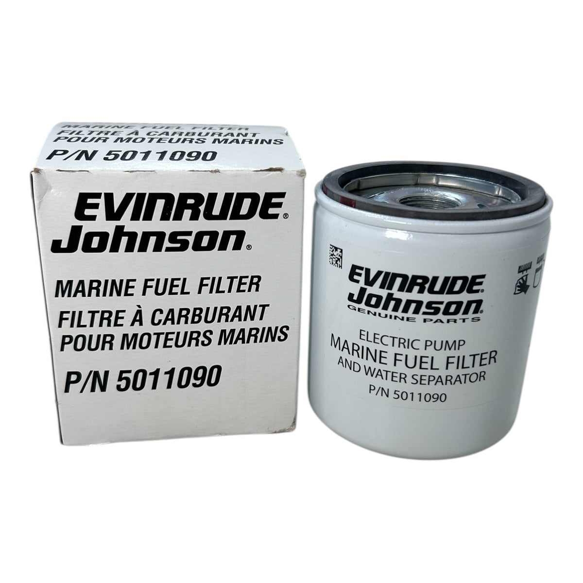 Evinrude Johnson 5011090, Marine Fuel Filter / Water Separator, OEM