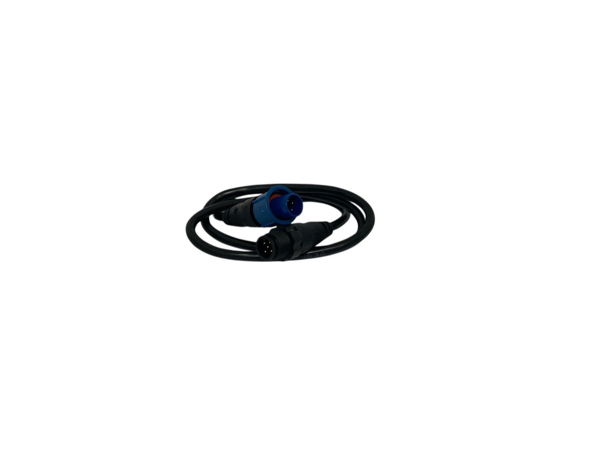 Evinrude 764184 / Lowrance 000-0127-04, Blue / Black NMEA 2000 Adapter, Male, 2'