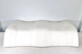 Invincible Boats, White Leaning Post / Cushion, 46in X 22in, Plain, OEM