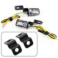 "set of for 2 LED Motorcycle/Bic Ycle Turn Signal Indicators with Iron Bracket"