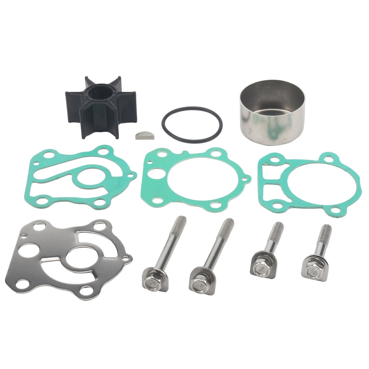 Boat Marine Water Pump Repair Kit Fits Yamaha 60 70 75 85 90 HP Outboard Motor