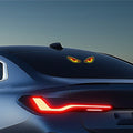 Car Eye LED Light Solar Powered for Vehicle Decoration - No Wiring Needed